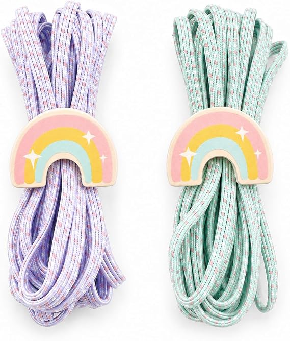 House of Marbles Chinese Jump Rope - Traditional French Skipping Elastics Game for Kids, Elastic Jump Rope Playground Toy, Outdoor Activity, Party Favor & Stocking Stuffer