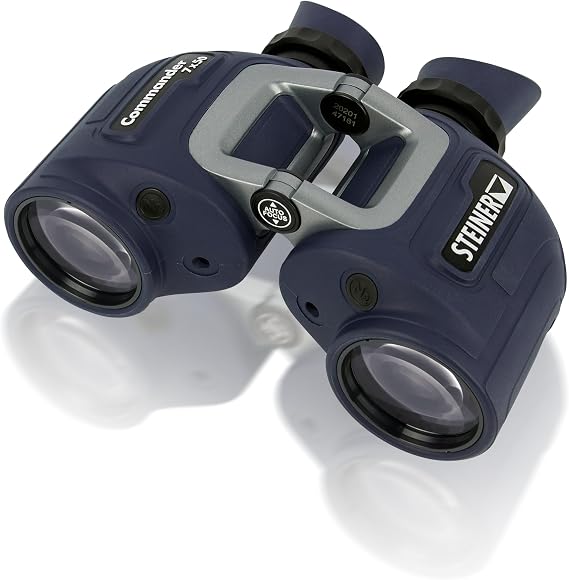 Steiner Optics Marine Commander 7x50 Professional Waterproof Binoculars, German Quality, Crystal Clear Images