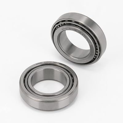 XIKE 2 Pcs 32905 Tapered Roller Bearings 25x42x12mm Cone and Cup Set, Fits DIYATVAutoTruckTrailer Wheels, Transmission&Engine, IndustryEngineeringAgricultureGarden Machinery and Reducer.