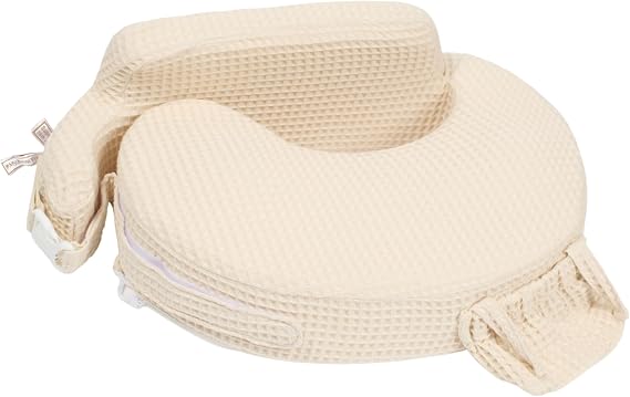 My Brest Friend Super Deluxe Nursing Pillow - 100% Woven Cotton Waffle Knit