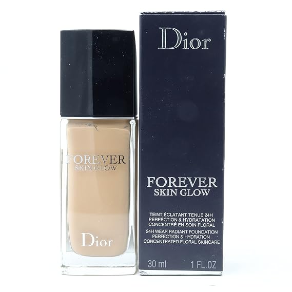 Christian Dior Dior Forever Skin Glow Hydrating Foundation SPF 15 (00 Neutral), 1 Ounce (Pack of 1)