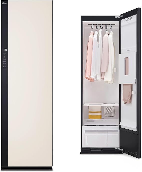 LG Styler Smart Steam Closet, SC5MAR4G | Dual TrueSteam Technology, Dynamic MovingHanger
