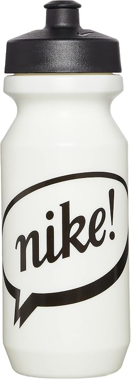 Nike 2.0 HY6004 Water Bottle, White/Black, 22oz Big Mouth Bottle