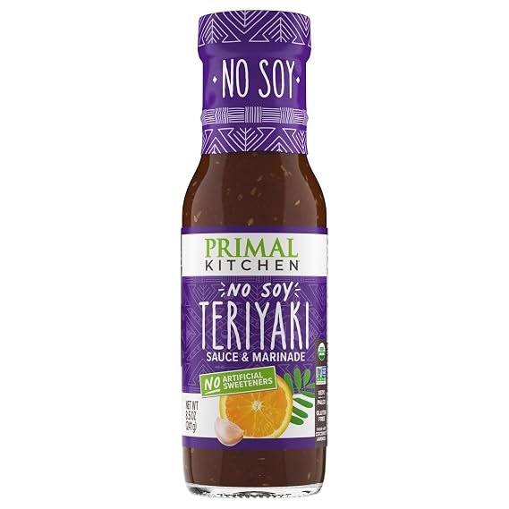 Primal Kitchen Organic No Soy Teriyaki Sauce & Marinade, 8.5 OZ