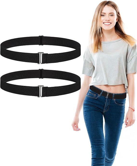SATINIOR Invisible Stretch Belt Flat