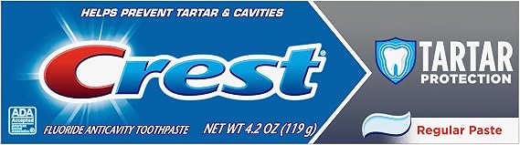 Crest, Tartar Protection Regular Toothpaste, 4.2 Ounce