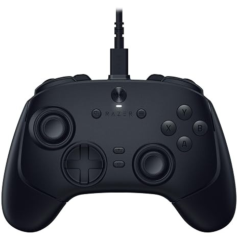 Razer Wolverine V3 Tournament Edition 8K PC - Wired E-Sports Controller for PC (8K Hz HyperPolling TMR Analogue Sticks with Interchangeable Caps 4 Mouse Click Back Buttons & 2 Bumpers) Black