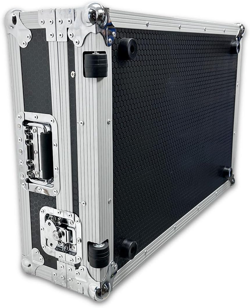 Protekt DDJ-FLX10 Plus Series DJ Flight Case with Laptop Shelf for Pioneer Controller with Shelf & Wheels