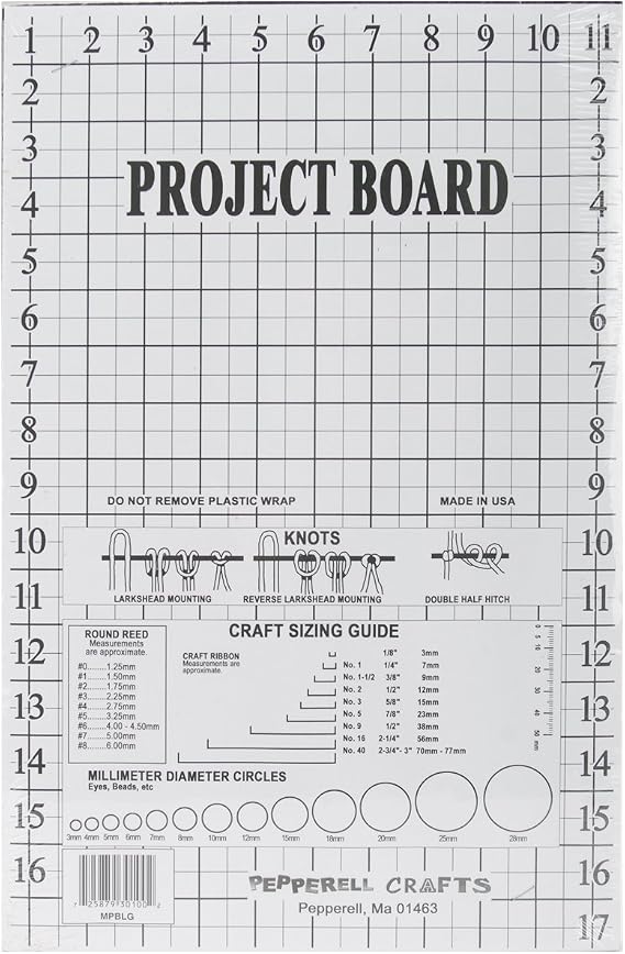 Macrame Project Board 12" X 17.5"