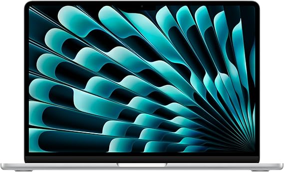 Apple 2025 MacBook Air 13-inch Laptop with M4 chip, 24GB Unified Memory, 256GB SSD Storage - Silver