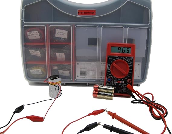 Make Electronics 2nd Edition Deluxe Pack 1 Electronic Component Kit