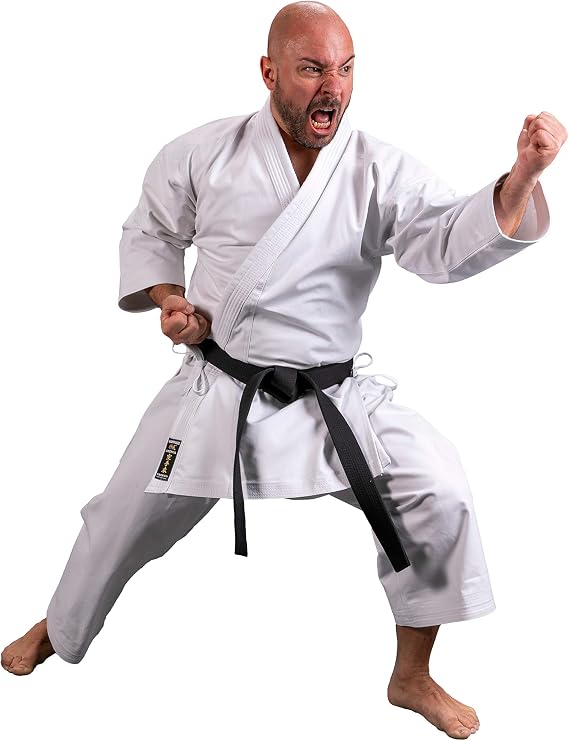 KAMIKAZE America Karate Gi Uniform White 100% Cotton