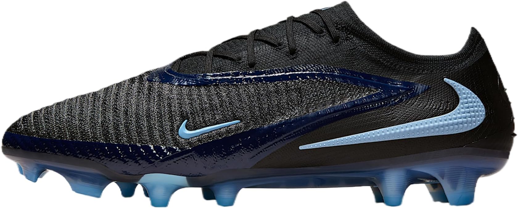 Nike Phantom 6 Low Elite Firm-Ground Soccer Cleats (Black/Black) Size 7.5