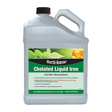 Fertilome (10635) Chelated Liquid Iron & Micronutrients, 1 gal