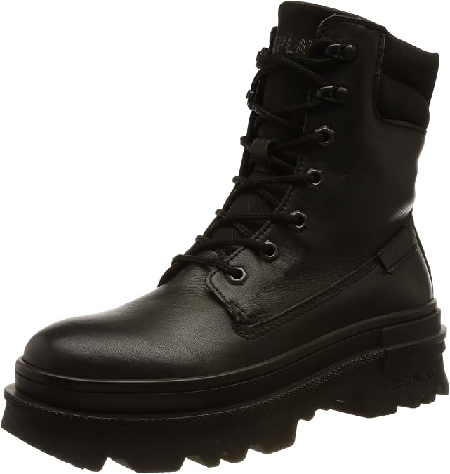 Replay Women's Laser Denim Fashion Boots
