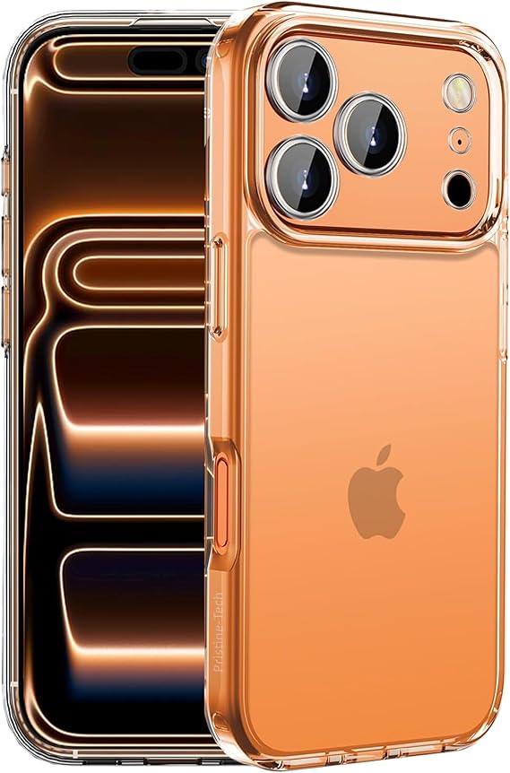 Crystal Clear for iPhone 17 Pro Max Case [Anti-Yellowing] [Superior Military-grade Protection] Shockproof Protective Phone Case Thin Slim Cover for iPhone 17 Pro Max