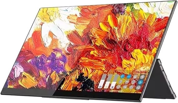 Mobile Screen 15.6 Inch 1080p IPS HDR Touch Screen Monitor Computer Cell Phone Extended Casting 64Hz with External Travel Display