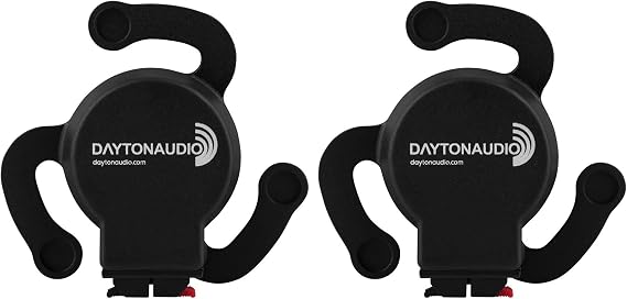 Dayton Audio DAEX25 Pair of Sound Exciters (Black)
