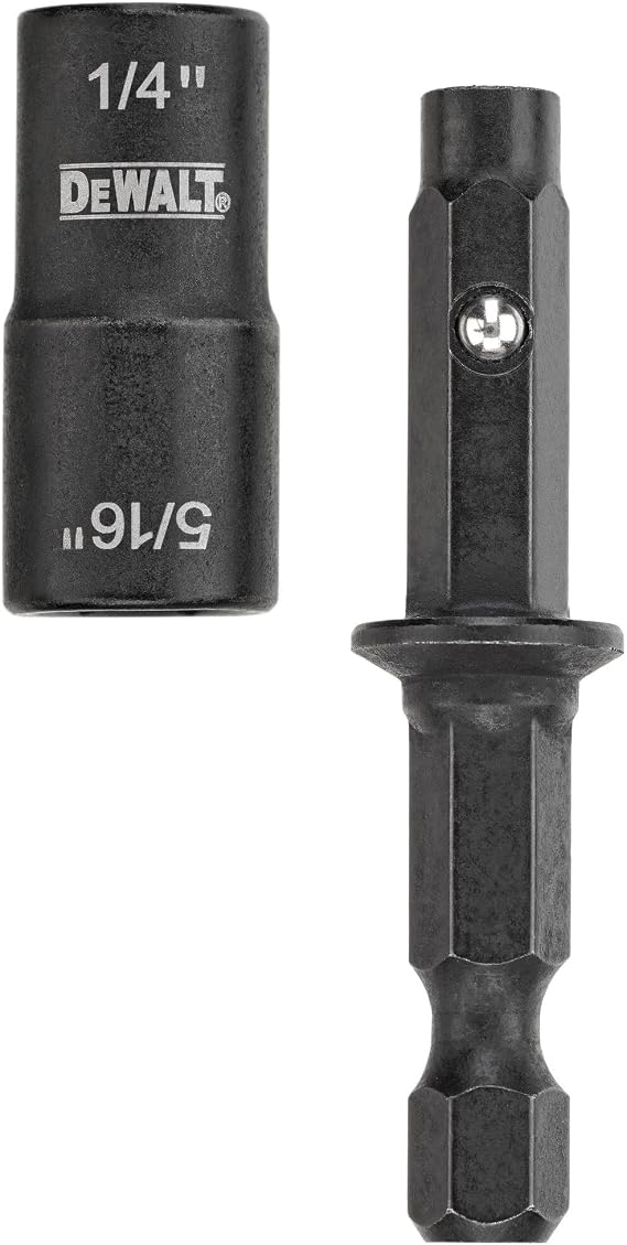 DEWALT Nut Driver, Double Ended, 1/4In + 5/16In (DWADEND14516)