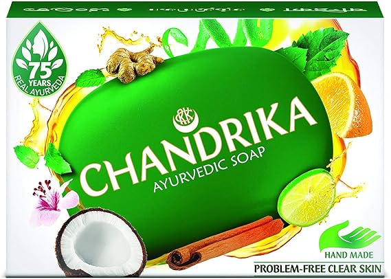 AYERVEDIC Soap CHANDRIKA 150g = 75g x 2