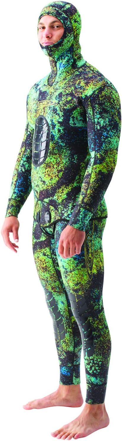 Riffe Digi-Tek Camo 3.5mm 2-Piece Wetsuit - #56/XL