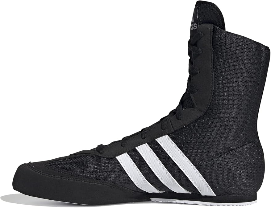 Adidas Box Hog II Boxing Shoe - Breathable Mesh, Durable Sole for Performance