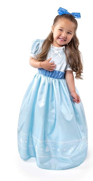 Little Adventures Wendy Dress up Costume with Hair Bow