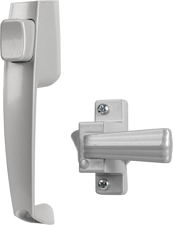 Wright Products V333 Tie-Down Push Button Door Latch, Aluminum, No Lock Out