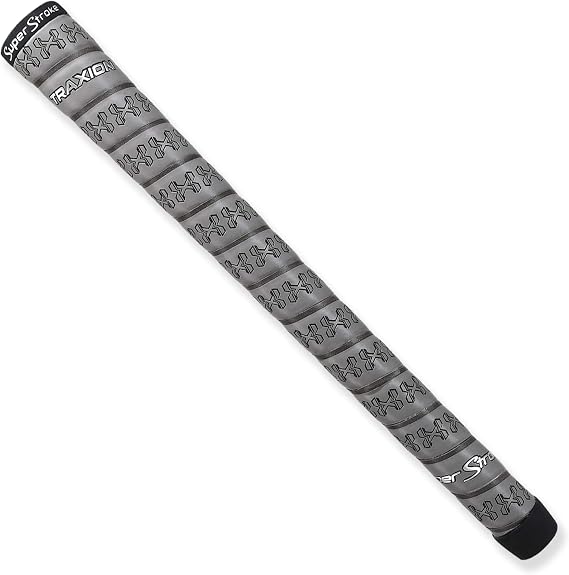 SuperStroke Traxion Wrap Golf Club Grip, Undersize, Advanced Surface Texture that Improves Feedback and Tackiness, Providing Durability and Comfortability, Gray
