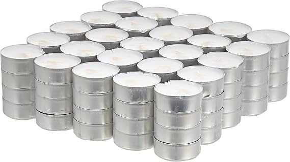 IKEA 500,979.95 Glimma Odorless Tealights, Pack of 100 [Energy Grade A+]