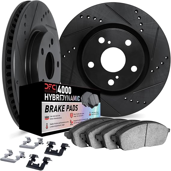 Dynamic Friction Company Rear Brake Kit Fits 2007-2008 Cadillac BLS