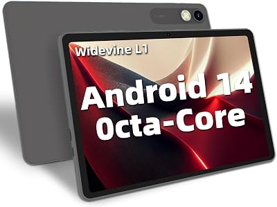 Android 14 Tablet,10 inch Tablets, Octa Core CPU, 10GB64GB512GB Expansion, 1280x800 Display Screen, Wi-Fi6, Dual Camera, 6000mAh Battery Tablet PC,Widevine L1 Google Kids Space