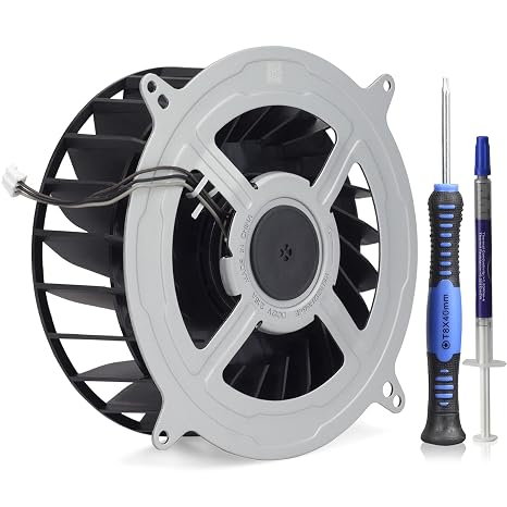 Internal Cooling Fan Replacement for Sony PlayStation 5 PS5 Series,New PS5 CPU Cooler Fan 23 Blades