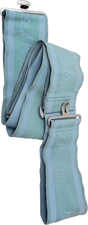 Horse Blanket Sheet Cooler Adjustable Elastic Surcingle Strap Blue 403EE01SB