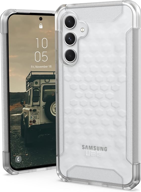 URBAN ARMOR GEAR UAG Designed for Samsung Galaxy A54 5G Case Scout Frosted Ice, Premium Rugged Transparent Shockproof Military Grade Drop Proof Protective Cover