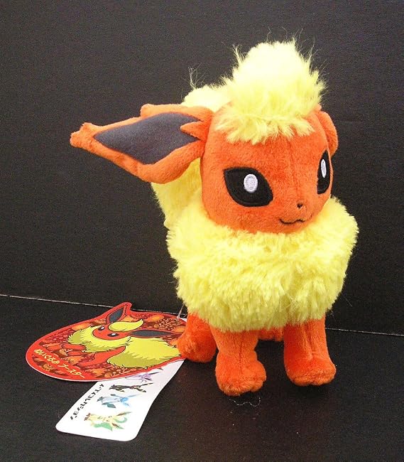 Pokemon Flareon Plush Soft Toy 8 Inch High