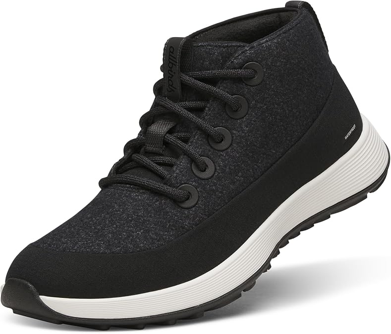 Allbirds Mens Wool Runner NZ Mid Waterproof, Comfortable Mid-Cut Sneaker with Traction