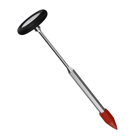 MDF Instruments, Babinski Neurological Reflex Hammer with Pointed Tip for Superficial Responses - Durable, Professional-Grade - Black (MDF535-11)