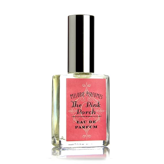 The Pink Porch Perfume, Rose Fruity Summer Floral, 15ml | Bright and Light Summer Day Scent