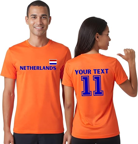 Custom 2026 World Soccer Tournament Fan Shirt: Personalized Name & Number Jersey Style Performance Adult Tee