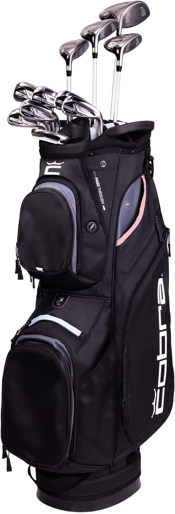 Cobra Golf Air-X 2 Women's Complete Set, Black/Rose Gold, Graphite, Ladies, Right Hand