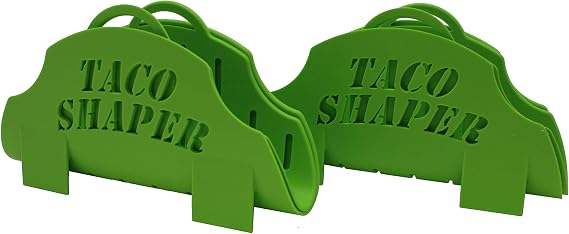 Microwaveable Perfect Taco Shapers (2) Pack