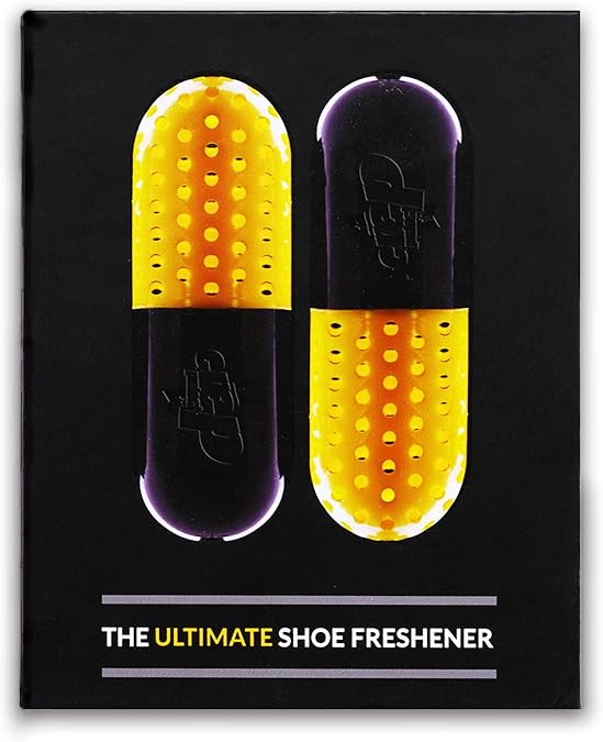 Crep Protect Shoe Refresher Pill - Ultimate Sneaker Deodorant, Odor Eliminator, Fresh Cotton Fragrance (Pack of 2)