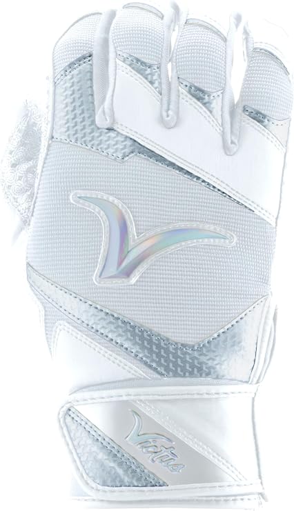 Victus Showtime Batting Glove, White, Youth Medium
