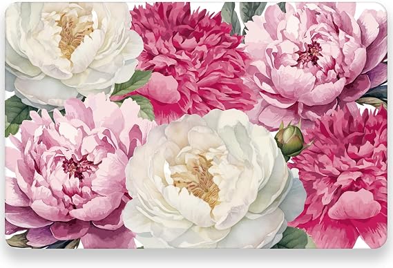 WRAPAHOLIC 50 Sheets Floral Paper Place Mats - 11 x 17 Inch Disposable Placemat Spring Summer Decorative Paper Table Mats for Dinner Table Setting Wedding Party Supplies