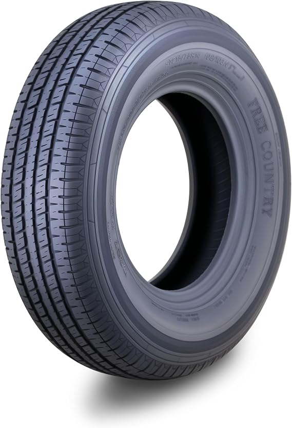 FREE COUNTRY Trailer Tire ST215/75R14 / 8PR LR D w/Scuff Guard 11184