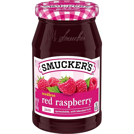 Smucker's Seedless Red Raspberry Jam, 12 Ounces