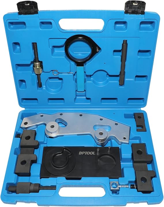 DPTOOL Double Vanos Twin Camshaft Alignment Timing Locking Tool Kit Compatible with BMW M52TU M54 M56