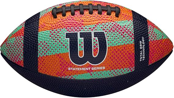 WILSON NCAA Statement Geo Football - Junior, Orange