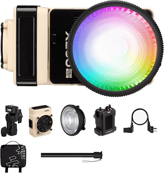 ZHIYUN MOLUS X200 RGB Combo Handheld LED Video Light